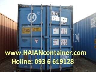 Container khô - Công Ty TNHH Hải An Container